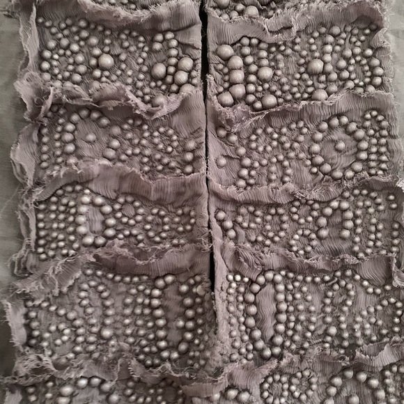 Antik Batik beaded embroidered raw hem top - Picture 3 of 8